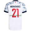 Maillot de Supporter FC Bayern Munich Lucas Hernandez 21 Troisième 2021-22 Pour Homme